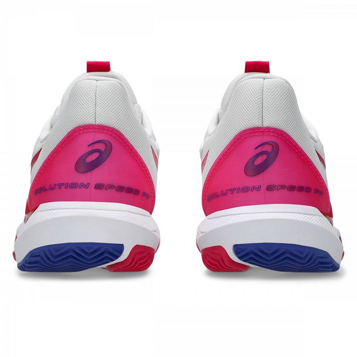 ASICS Solution Speed FF 3 Clay White / Bright Rose