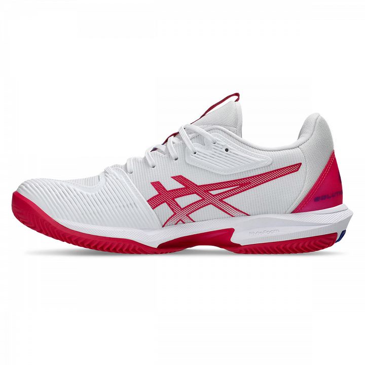 ASICS Solution Speed FF 3 Clay White / Bright Rose