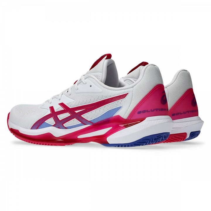 ASICS Solution Speed FF 3 Clay White / Bright Rose