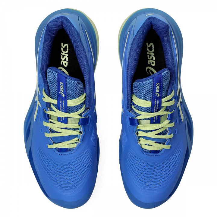 ASICS Gel-Resolution X Clay Blue Coast / Huddle Yellow