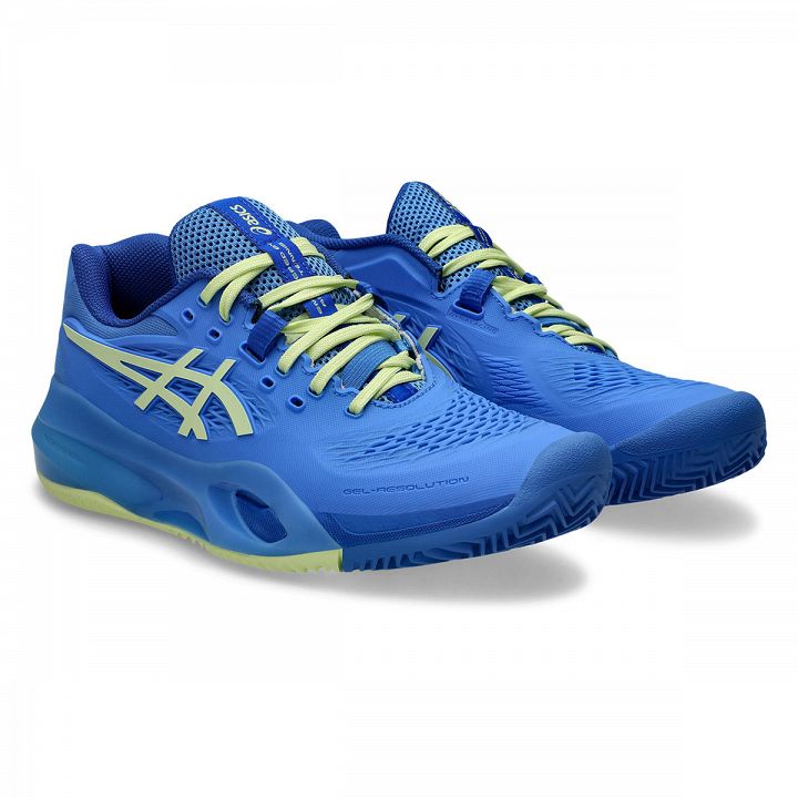 ASICS Gel-Resolution X Clay Blue Coast / Huddle Yellow