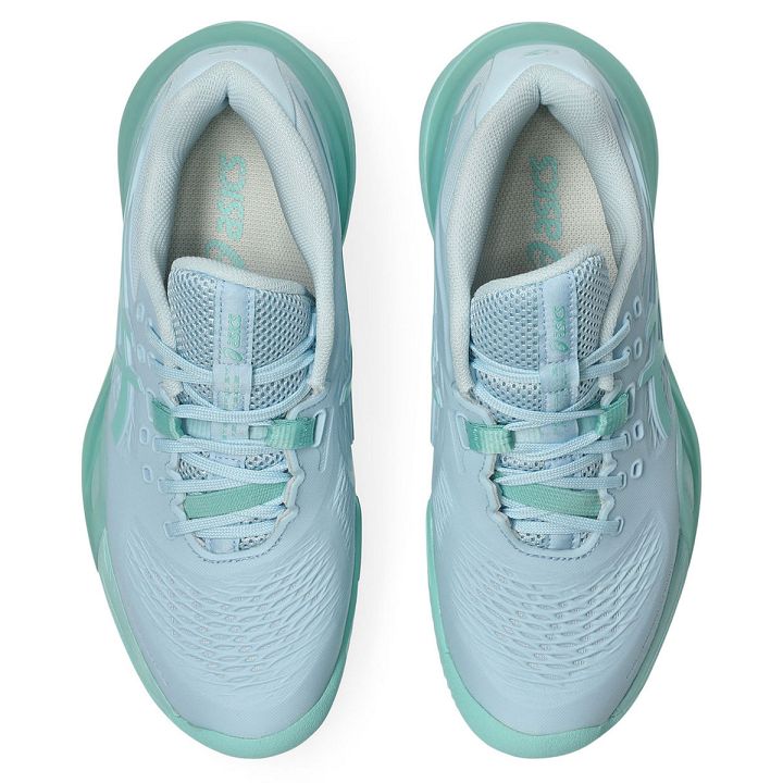 ASICS Gel-Resolution X Clay Light Blue / Oasis Green