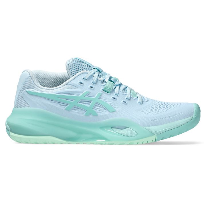ASICS Gel-Resolution X Light Blue / Oasis Green