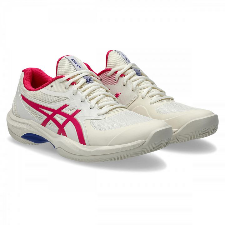 ASICS Game FF Clay / OC - Cream / Bright Rose
