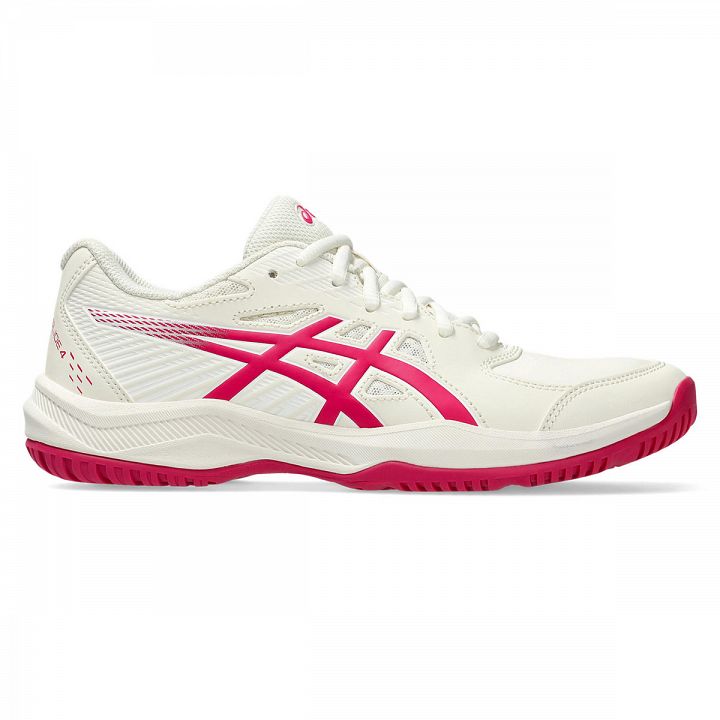 ASICS Court Slide 4 Cream / Bright Rose