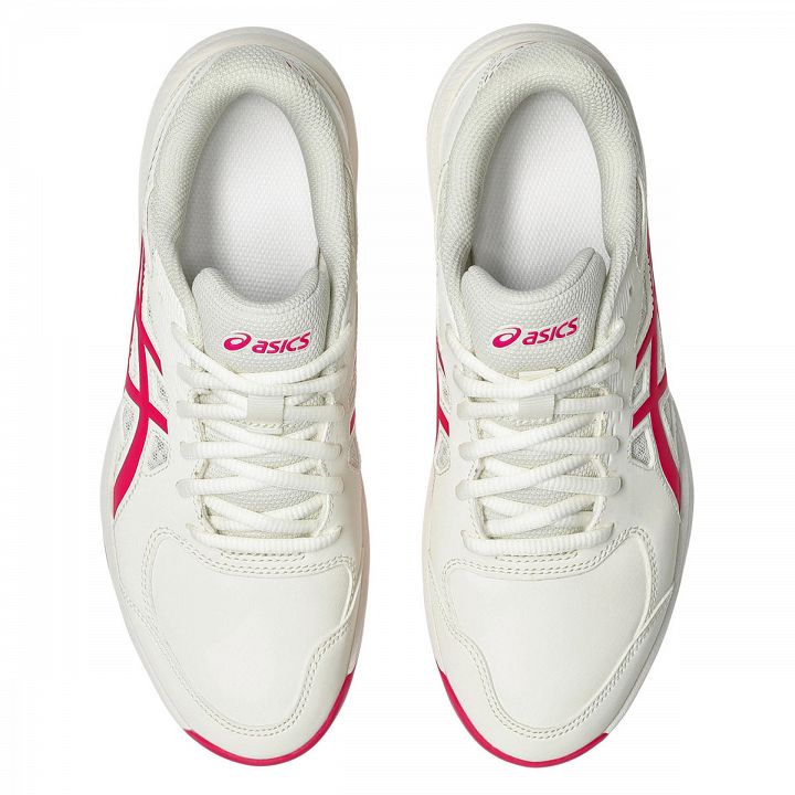 ASICS Court Slide 4 Cream / Bright Rose