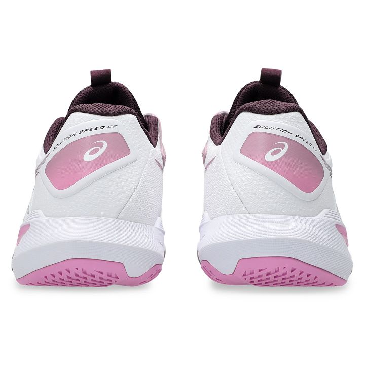 ASICS Solution Speed FF 4 White / Dusty Mauve