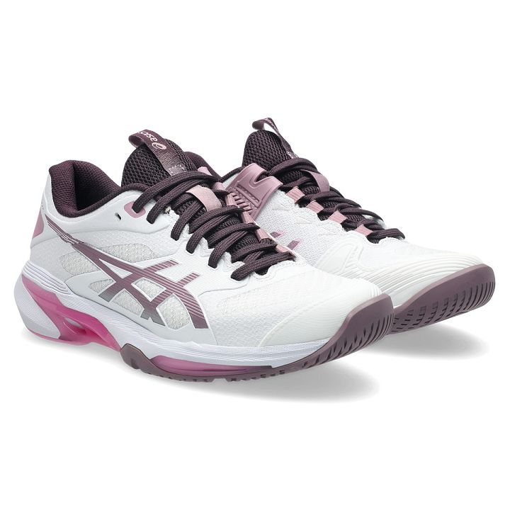 ASICS Solution Speed FF 4 White / Dusty Mauve