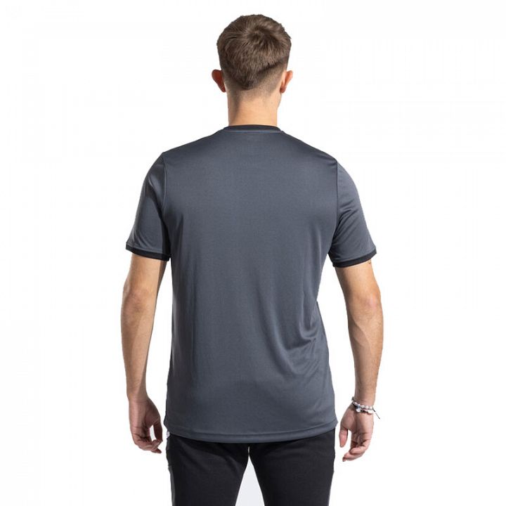 Joma Combi Premium SS Tee Dark Gray / Black