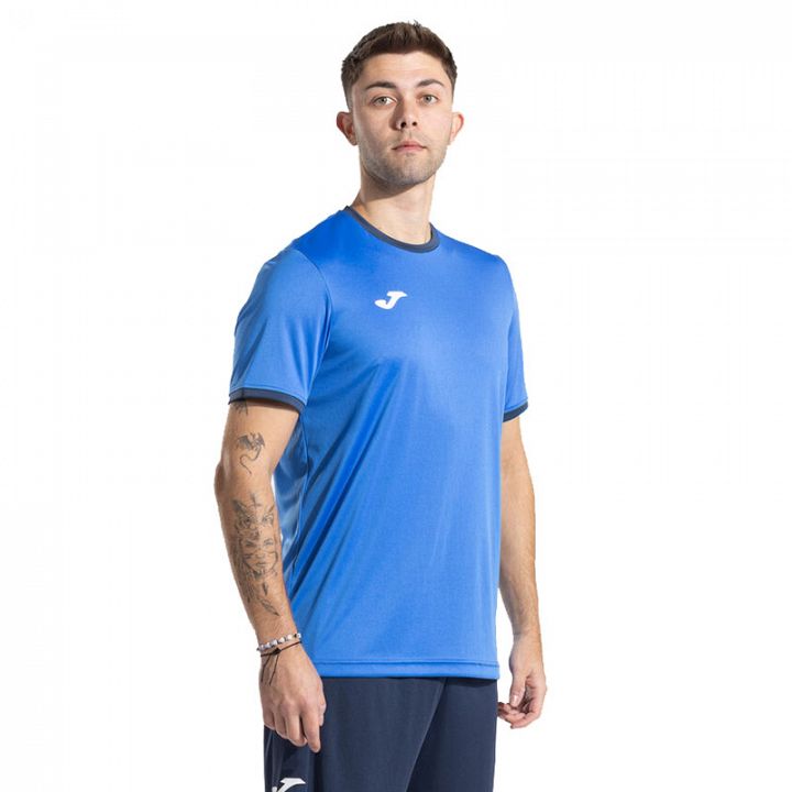 Joma Combi Premium SS Tee Royal Blue / Navy Blue