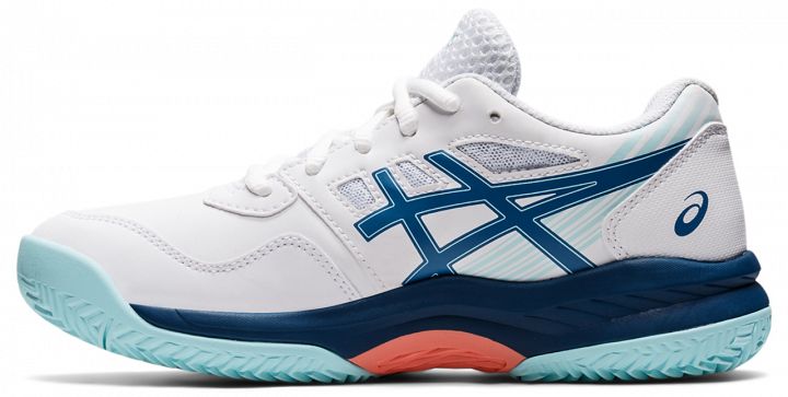 ASICS Gel-Game 8 GS Clay / OC - White / Light Indigo