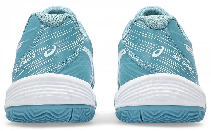 ASICS Gel-Game 9 GS Clay / OC - Gris Blue / White