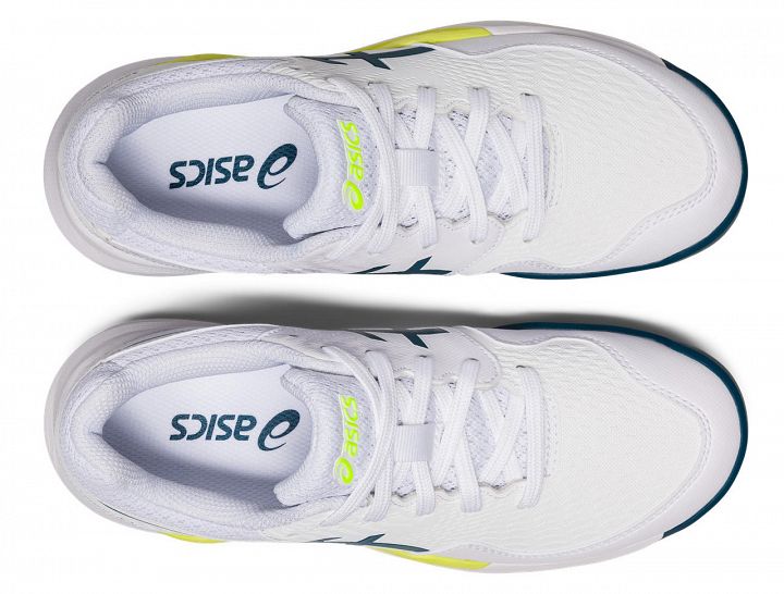 ASICS Gel-Resolution 9 GS White / Restful Teal