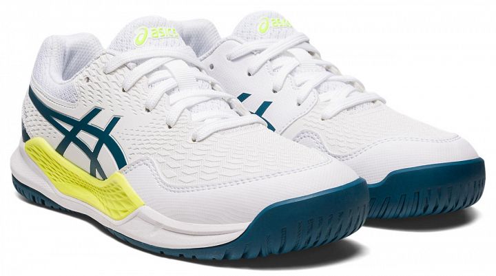 ASICS Gel-Resolution 9 GS White / Restful Teal
