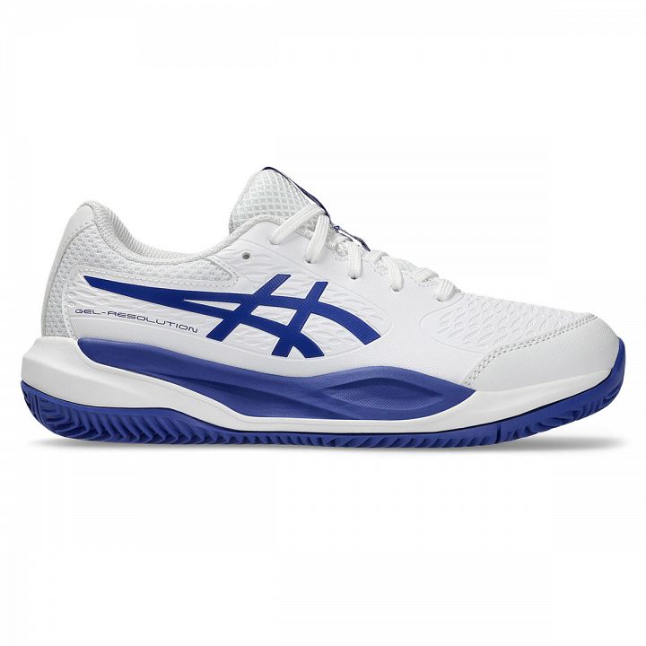 ASICS Gel-Resolution X GS Clay White / Dark Cobalt