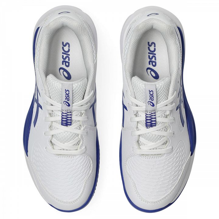 ASICS Gel-Resolution X GS Clay White / Dark Cobalt
