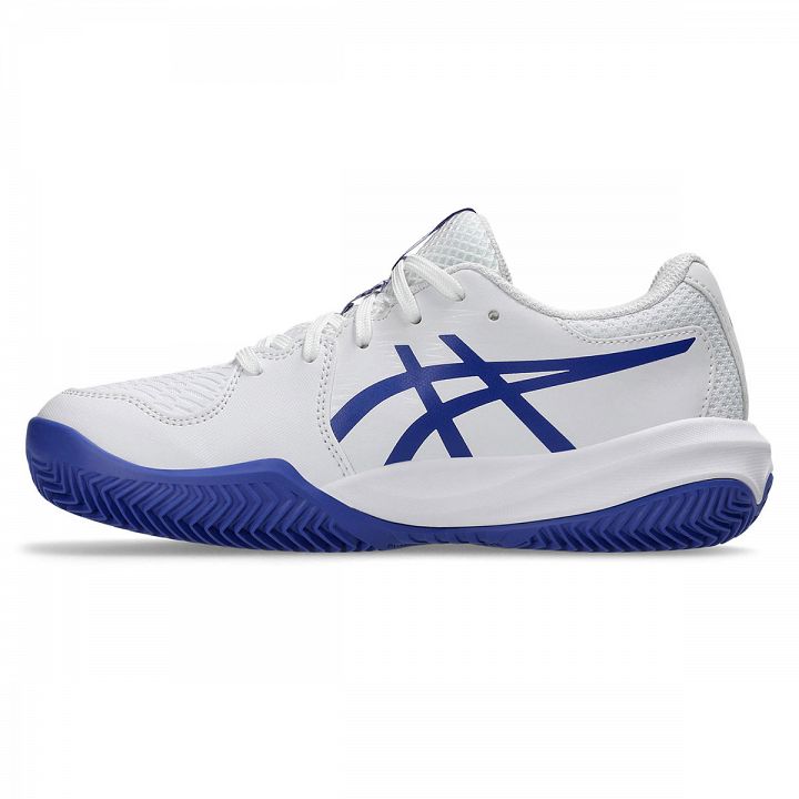 ASICS Gel-Resolution X GS Clay White / Dark Cobalt