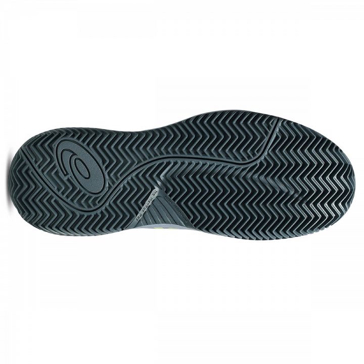 ASICS Gel-Resolution X GS Clay Grey Blue / Pistachio