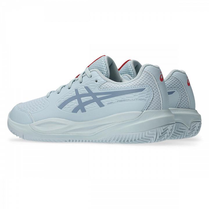 ASICS Gel-Resolution X GS Clay Sky / Grey Blue