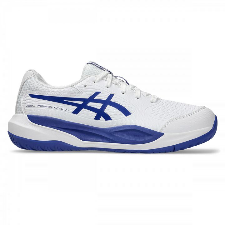 ASICS Gel-Resolution X GS White / Dark Cobalt