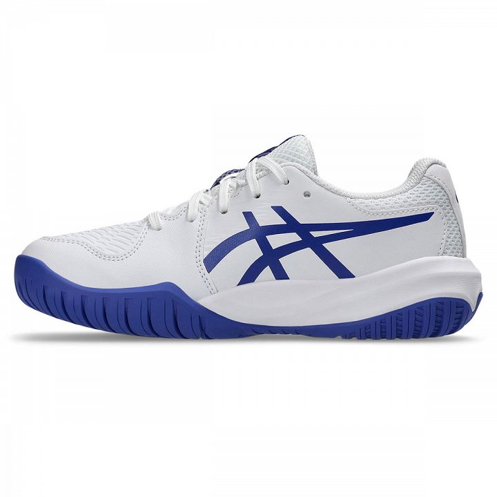 ASICS Gel-Resolution X GS White / Dark Cobalt