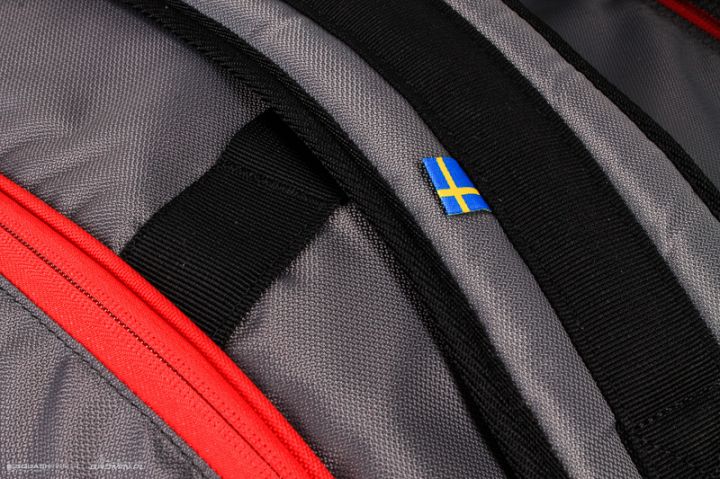 Salming ProTour 12R Racket Bag Black / Red