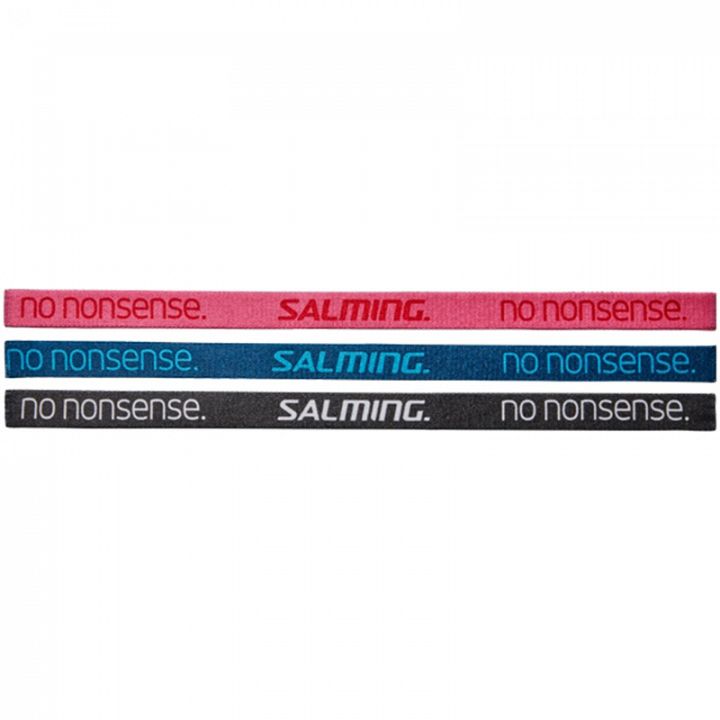 Salming Hairband 3-pack Pink / Poseidon / Iron