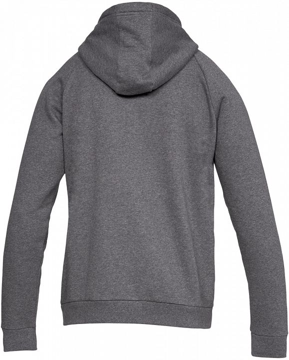 Under Armour Rival Fleece Full Zip Hoodie Grey