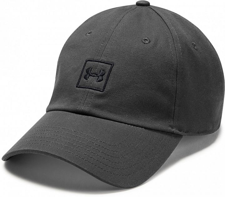 Under Armour Men's Washed Cotton Cap Grey