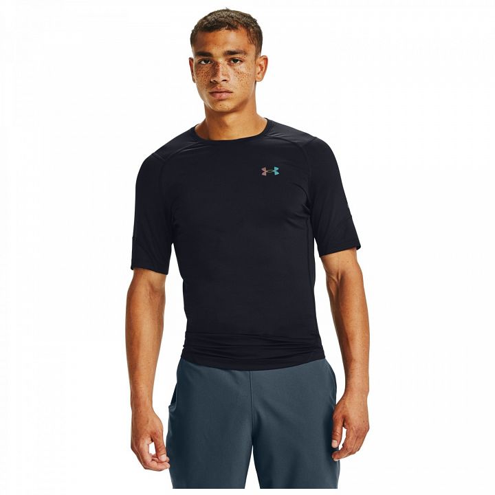 Under Armour Rush HeatGear 2.0 Compression SS Tee Black
