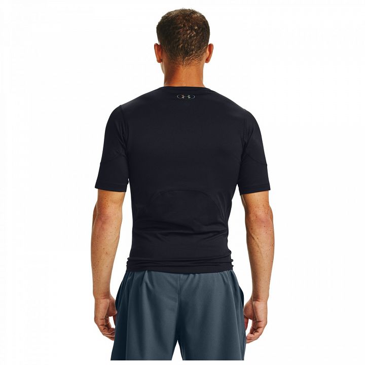 Under Armour Rush HeatGear 2.0 Compression SS Tee Black
