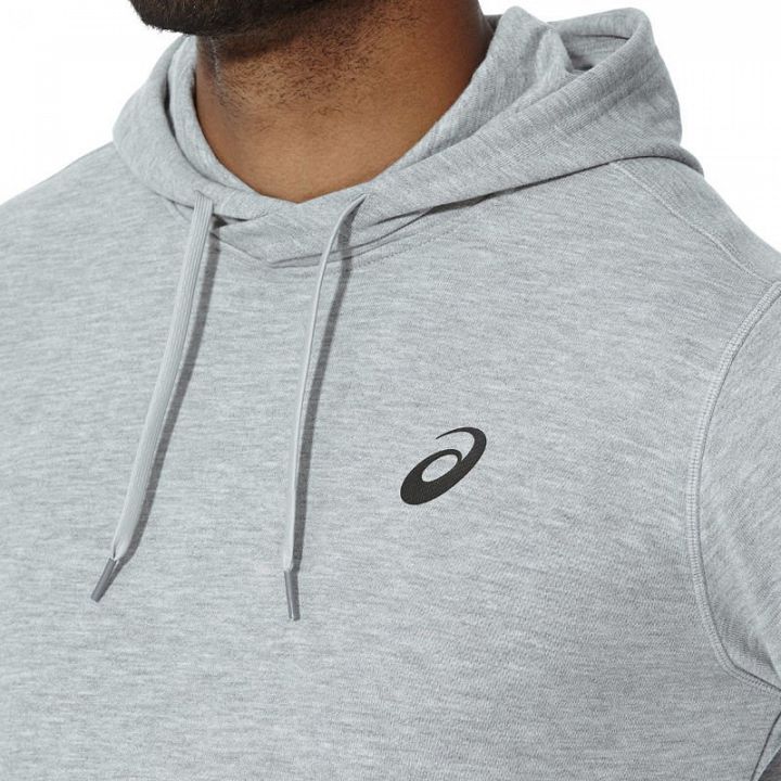 ASICS Spiral Hoodie Gray