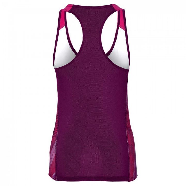 ASICS Fitted GPX Tank Red / Violet