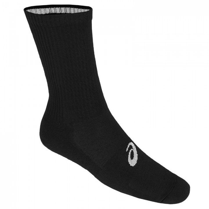 ASICS Crew Socks 6Pack Black