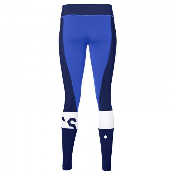ASICS Color Block Tight Blue / Navy - Legginsy