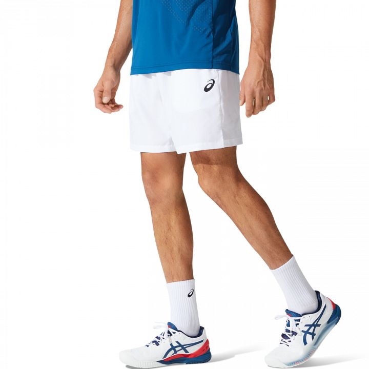 ASICS Court 7" Shorts Brilliant White