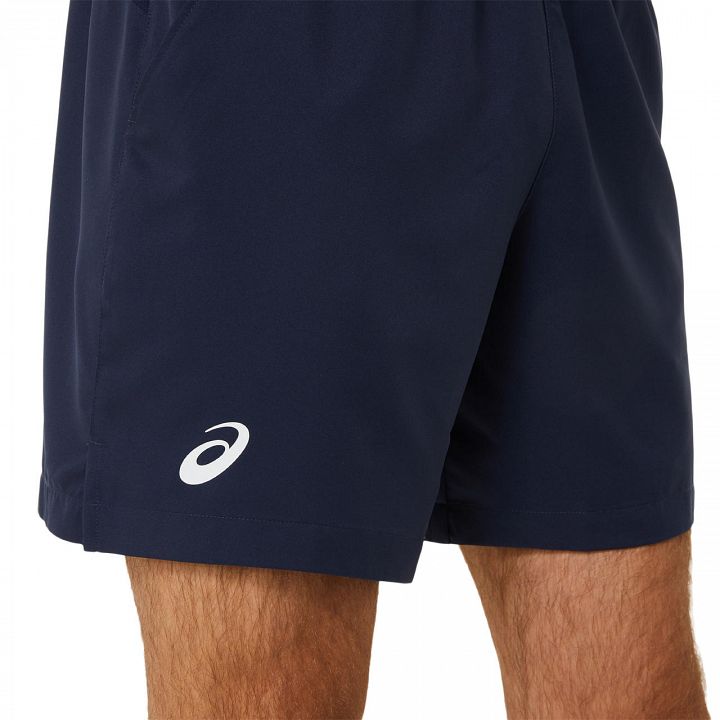 ASICS Court 7in Shorts Navy