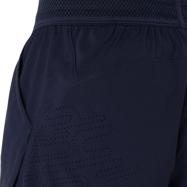 ASICS Match Laser Cut 7In Shorts Midnight