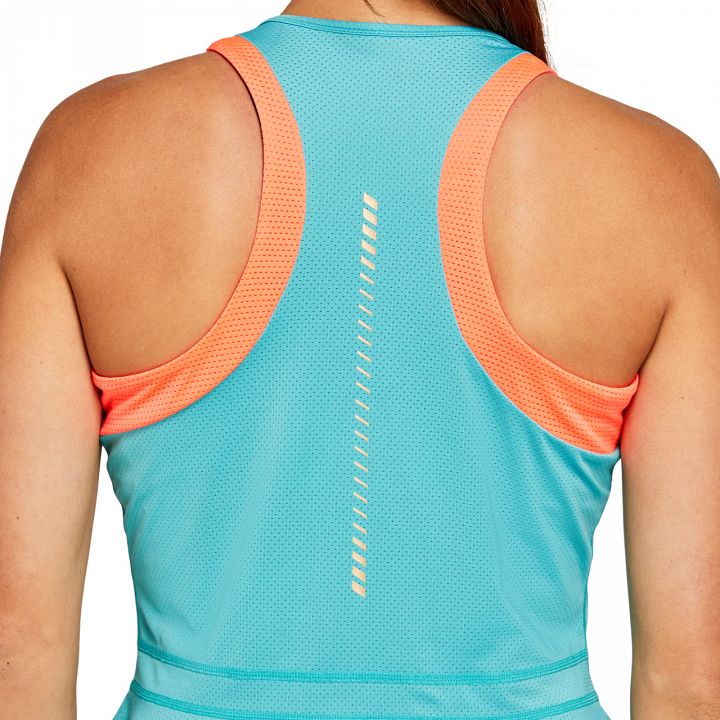 ASICS Tennis Graphic Tank Techno Cyan