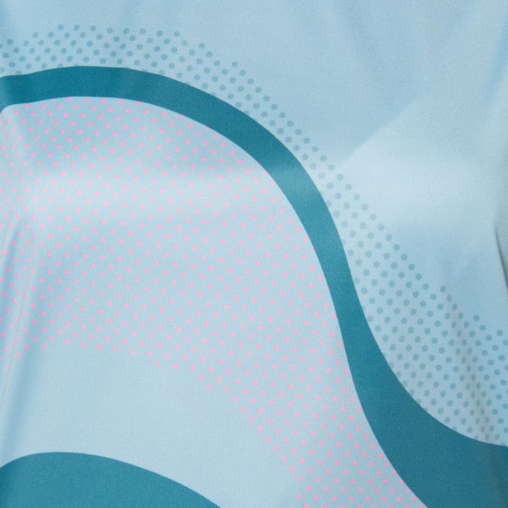 ASICS Match Graphic Tank Smoke Blue