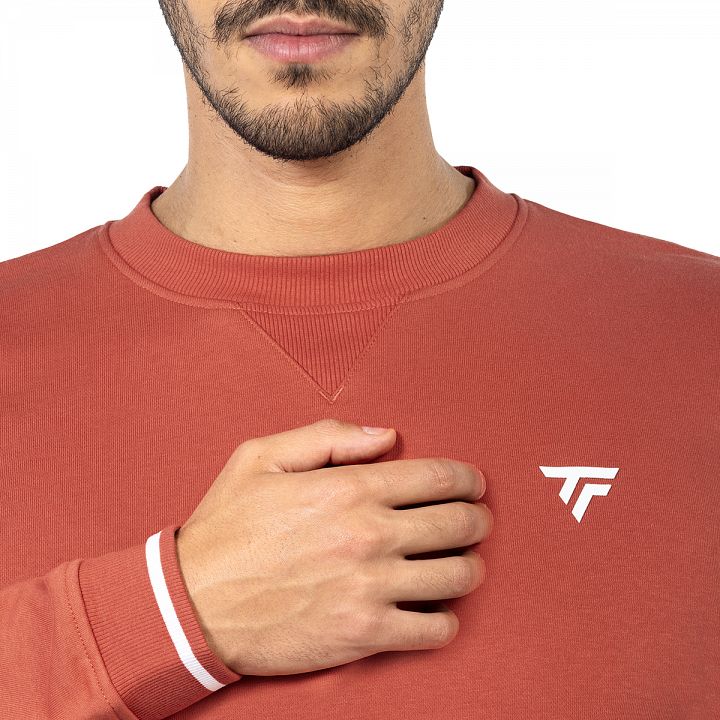 Tecnifibre Team Terry Sweater Terracotta