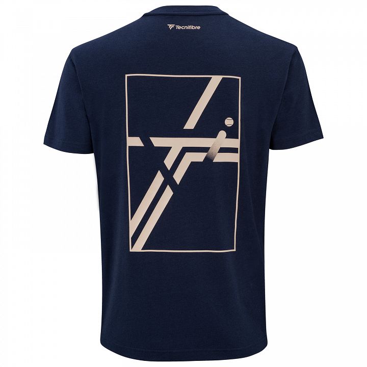 Tecnifibre Graphic Tee Marine