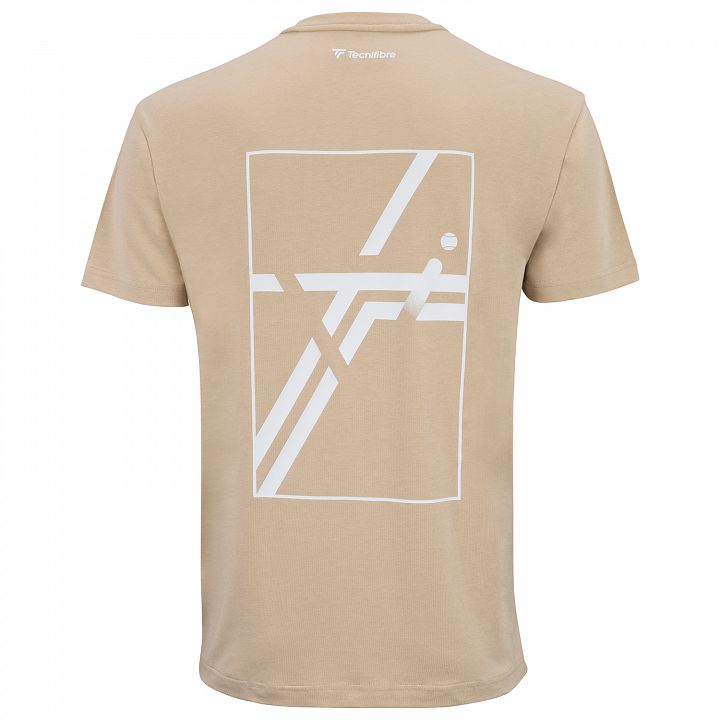 Tecnifibre Graphic Tee Sand