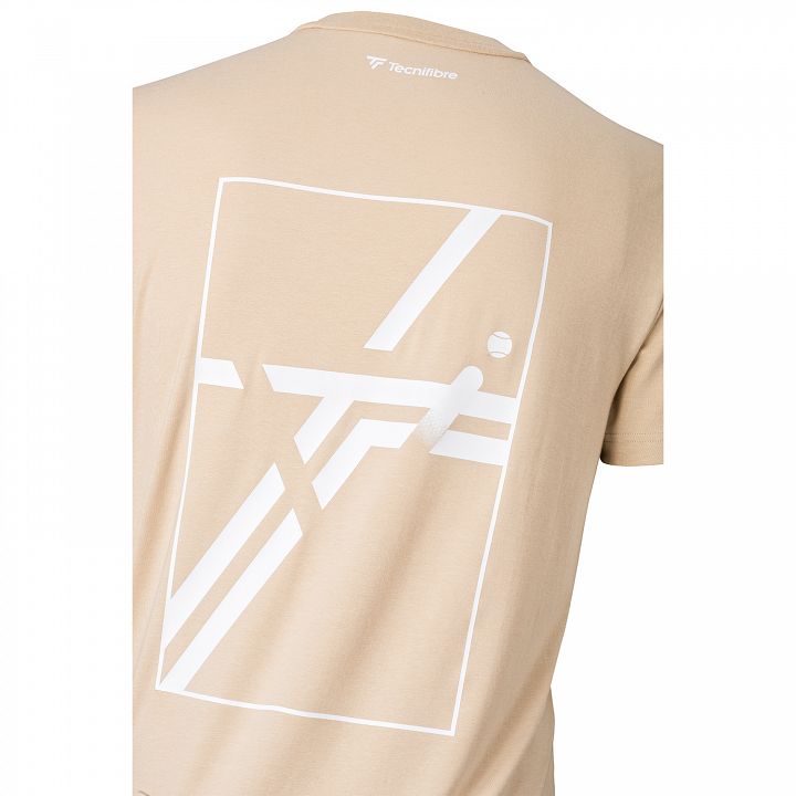 Tecnifibre Graphic Tee Sand