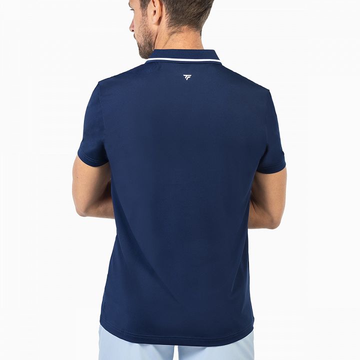 Tecnifibre Team Tech Polo Marine