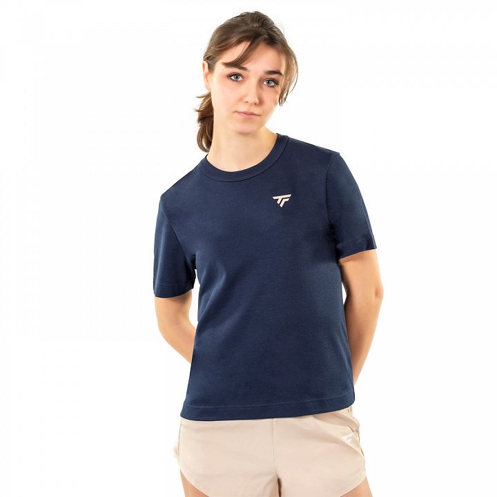 Tecnifibre Graphic Lady Tee Marine