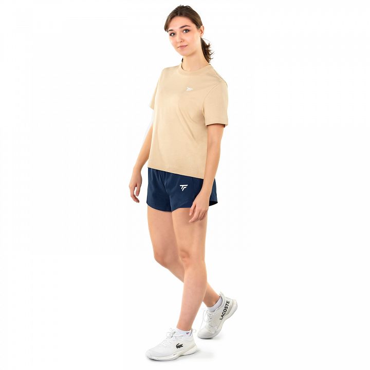 Tecnifibre Graphic Lady Tee Sand