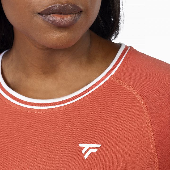 Tecnifibre Team Stretch Lady Tee Terracotta