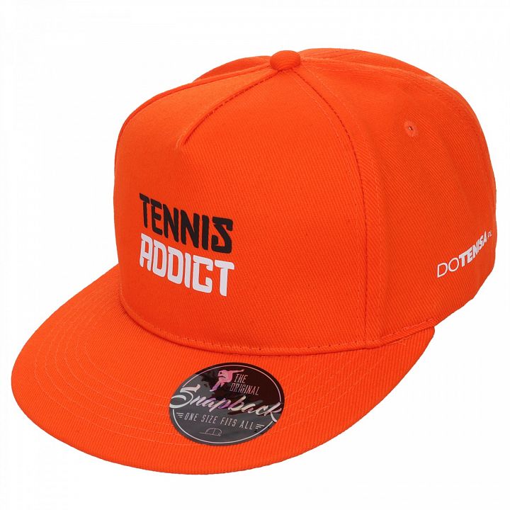 Tennis Addict Promo Snapback Cap Orange