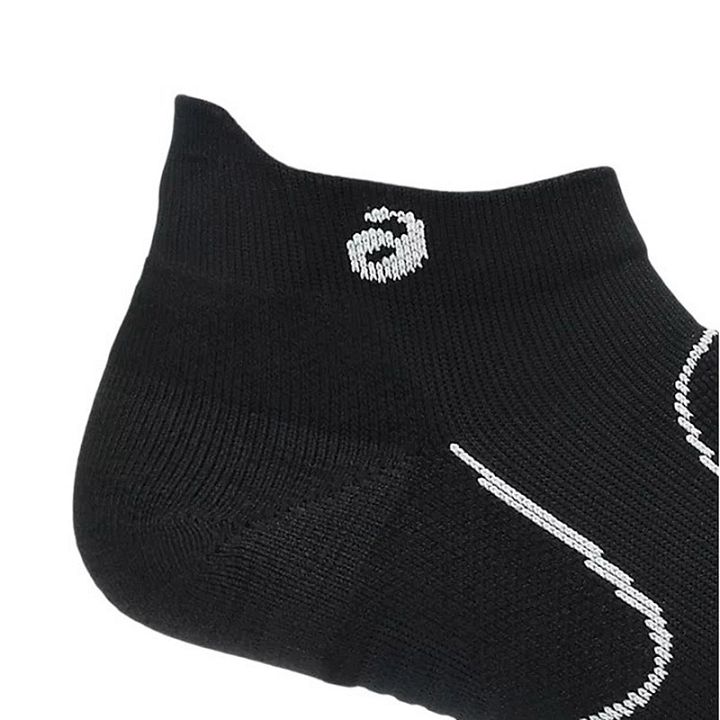 ASICS Court+ Tennis Ankle Socks Performance Black